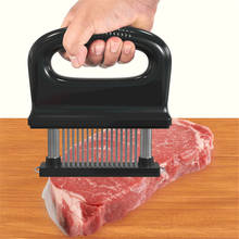 Tensor de carne con cuchillas de acero inoxidable, herramientas de cocina, 48 2024 - compra barato