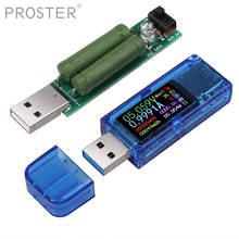 Proster for AT35 USB 3.0 Power Meter Tester LCD Voltmeter Ammeter Voltage Current Meter USB Tester Power Charger Detector 2024 - buy cheap