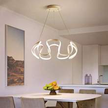 Restaurant lamp chandelier Nordic coffee art bar counter modern minimalist style creative atmosphere household lamps 2024 - buy cheap