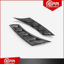 For Honda Civic Typ-R FK8 FK7 EPA Style Carbon Fiber Finish / FRP Unpainted GlassFiber Front Fender Vent Trim Air Intake Duct 2024 - buy cheap