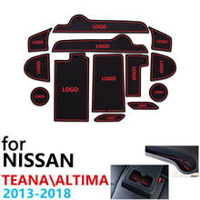 Alfombrilla de goma antideslizante para Nissan Teana Altima L33 2013 ~ 2018 2014 2015 2016 2017, accesorios de alfombrilla para teléfono 2024 - compra barato