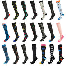 Compression Stockings Men Women Stocking Edema, Diabetes, Varicose Veins, Sport Socks Outdoor Pressure Running Compress Socks 2024 - buy cheap