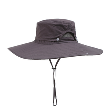 UPF 50+ Sun Hat Bucket Autumn Men Women Fishing Boonie Hat Sun UV Protection Long Large Wide Brim Mesh Hiking Outdoor Beach Cap 2024 - buy cheap