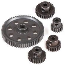 11184 metal diff engrenagem principal 64t 11181 motor pinhão engrenagens 21t caminhão 1/10 rc peças hsp brontosaurus himoto amax redcat exceder 94111 2024 - compre barato