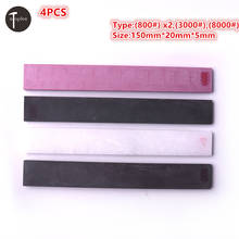 4Pcs Sharpening Stone 800#x2,3000#,8000# Grit Whetstone Grinder  Kitchen Knife Sharpener Fine Stone Sharpening Oilstone Tool 2024 - buy cheap