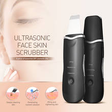 Limpiador ultrasónico de piel Facial, masajeador por vibración, eliminación de espinillas, máquina de Lifting y Peeling 2024 - compra barato