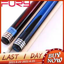 FURY FG Pool Cue Billiards Stick Kit 11.75mm 13mm Tip 3K Carbon Weaving Wrap with Pool Cue Case Set Professional Billar 2019