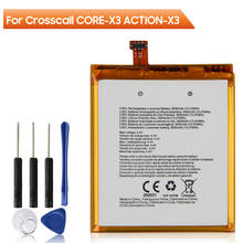 Original Replacement Battery For Crosscall CORE-X3 ACTION-X3 Cell Phone For CROSSCALL TREKKER X3 Rechargable Battery 3500mAh 2024 - buy cheap