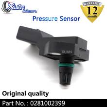 XUAN Manifold Absolute Turbo Boost Pressure Map Sensor 0281002399 for Volkswagen Bora Caddy III Eos Golf LT Lupo Multivan Beetle 2024 - buy cheap