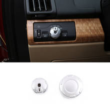 Interruptor de faro para Land Rover Freelander 2 2007-2012, cubierta de perilla de ajuste de terreno ABS, accesorios de modificación, 2 uds. 2024 - compra barato