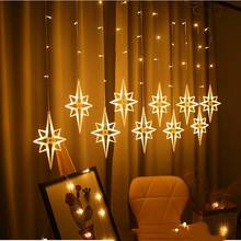Рождественская светодиодная подсветка Polaris, Рождественское украшение для дома, украшения для комнаты, Рождество 2020, с новым годом 2021, вилка европейского стандарта 2024 - купить недорого
