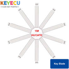 Keyecu 10 Pieces Y15 15#, HU134TE KEYDIY Universal Remotes Flip Key Blade for Kia Venna 2024 - buy cheap