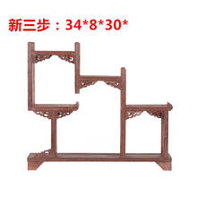 Beautiful Chinese Classical Wenge Chicken Wing Wood Decorated Shelf , Used For Place Little Items 2024 - buy cheap