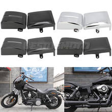 Боковая крышка для мотоцикла, из АБС-пластика, для Harley Dyna Switchback FLD Low Rider S, широкая, супер скользящая, Fat Bob 2012-2017 2024 - купить недорого
