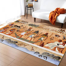 Egyptian Mural Carpets for Bed Room Modern Home Large Area Rug for Living Room Bay Window Mat 2024 - buy cheap