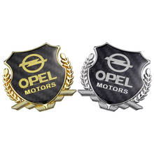 1pcs 3D Metal Car Side Fender Tail Badge Sticker For Opel Insignia Astra G H J Corsa D Mokka Zafira B Vectra B Meriva Combo 2024 - buy cheap