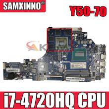 Laptop motherboard For LENOVO  Motherboard For LENOVO Thinkpad Y50-70 i7-4720HQ Mainboard LA-B111P SR1Q8 N16P-GX-A2 DDR3 2024 - buy cheap