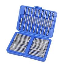 50 Pcs Extra Long Bit Set Torx Star Hex Pozi Phillips Slotted Screwdriver Hand Tool Set With Strong Magnetic Tool Sets 2024 - buy cheap