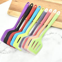 Color Silicone Kitchen Ware Non-stick Set Cooking Utensils Tools Egg Fish Frying Pan Scoop Fried Shovel Spatula Cooking Utensils 2024 - buy cheap