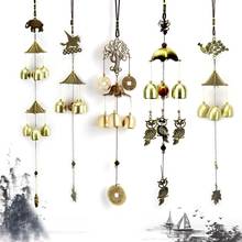 2022 New Wind Chime Vintage Lucky Tree Bells Hanging Decoration Home Outdoor Yard Garden Wall Ornament Window 2024 - buy cheap