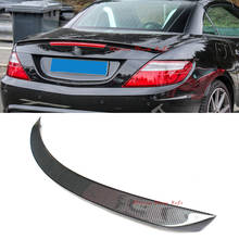 for Benz R172 Slk Class 2012-2015 High Quality Carbon Fiber Rear Trunk Wing Lip Rear Spoiler Wing Auto Part 2024 - buy cheap