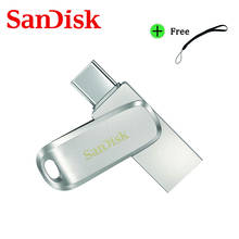 New SanDisk SDDDC4 Pendrive USB 3.1 Type C Dual Pen Drive 256GB 128GB 64GB 32GB 512GB Metal Flash Drive For Laptop Phone 2022 - buy cheap