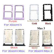 SIM Card Tray Slot Holder Adapter Accessories  For Xiaomi Mi Max 2 3 Pocophone F1 2024 - buy cheap