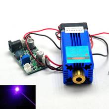 12V 405nm 400mW Violet Blue Laser Dot Module W/ TTL & Fan Cooling Stage Lights 2024 - buy cheap