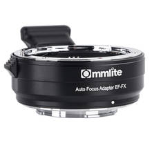 Commlite CM-EF-FX Electronic AF Lens Mount Adapter from Canon EF/EF-S Lens for Fujifilm FX-Mount Camera X-T20 X-T3 X-T2 X-Pro2 2024 - buy cheap