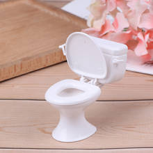 Dollhouse Furniture Vintage Bathroom Toilet Miniature Toys Dolls Accessories Baby Pretend Toys Dolls Accessories 2024 - buy cheap