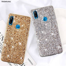 For Huawei P Smart Plus 2019 Cases Glitter Silicone Soft TPU Back Cover For Huawei P20 Mate 20 Lite Honor 10i Bling Phone Case 2024 - buy cheap