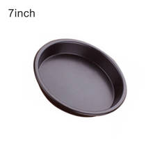 5/7/8/9/12 Inch Pizza Tray Mold Round Deep Dish Pizza Pan Aluminium Alloy Nonstick Coating Home DIY Pizza Making Mold 2024 - buy cheap