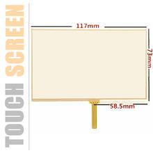 New 5''Inch TouchScreen for LMS500HF012, LMS500HF13, LMS500HF14 Resistance Handwritten Touch Panel Screen Glass Digitizer Repair 2024 - buy cheap