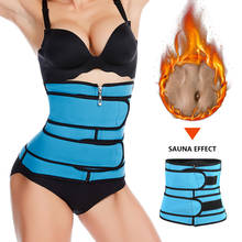 Neoprene Sauna Shaper Waist Trainer Corset Sweat Slimming Belt For Women Weight Loss Compression Trimmer Fitness Waist Trainer 2024 - buy cheap