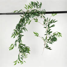 Artificial Willow Vine Begonia Leaves Simulation Plant Green Ivy Rattan Garland Wedding Garden Home Hotel Decorative Flowers 2024 - buy cheap