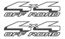 For (2Pcs)SET OF 2 4X4 OFF ROAD VINYL DECALS STICKER FORD F-150 TRUCK BED PLUS GRAY 2024 - buy cheap