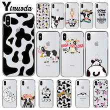 Yinuoda корова Высокое качество Классический DIY окрашенный красивый чехол для телефона iPhone 11 pro XS MAX 8 7 6 6S Plus X 5 5S SE XR чехол 2024 - купить недорого