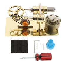 Motor Stirling de baja temperatura, Kit de juguetes educativos, modelo de calor de vapor 2024 - compra barato