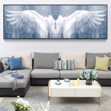 Black and White Angel Wings Canvas Painting Posters and Prints Vintage Abstract Wings Art Pictures for Living Room Decor 2024 - buy cheap