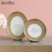 Retro Modern Oval Round Photo Frame Home Decoration Resin Family Picture Frame Creative Wedding Birthday Gift Photo Holder 2024 - buy cheap