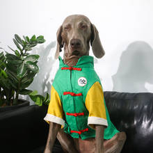 Small Big Large Dog Clothes Chinese Style Pet Clothing Puppy Poodle Corgi Samoyed Husky Labrador Golden Retriever Clothing Coat 2024 - buy cheap