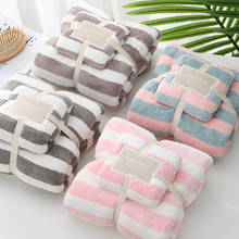Conjunto de toalha de banho de toalha de banho de lã coral grosso toalha de praia macio e absorvente toalhas de terry conjunto de banheiro para banho e sauna toalhetes casa 2024 - compre barato