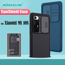 For Xiaomi Mi 10S Case NILLKIN CamShield Pro Case Slide Camera Lens Protection TPU Frame + PC Shell Back Cover For Xiaomi Mi10S 2024 - buy cheap