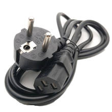 5PCS 1.5M C13 IEC Kettle To European 2 Pin Round AC EU Plug Power Cable Lead Cord 2024 - buy cheap