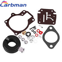 Kit de reparación de carburador Carbman para motocicleta Johnson/Evinrude 396701, 20/25/28/30/40/45/48/50/60/70, accesorios de repuesto 2024 - compra barato