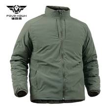 Men's Tactical Cotton-Padded Jacket Winter Thermal Thicken Windproof Hiking Coat Men Army Camping Lightweight Waterproof Jackets 2024 - buy cheap