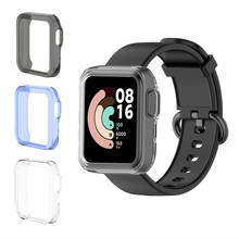 Soft TPU Protective Case For Xiaomi Mi Watch Lite Global Version Protector Cover Bumper Shell For Redmi Watch Cases Accessories 2024 - buy cheap