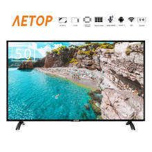 Free shipping-AETOP 50 inches android smart tv  4k uhd flat screen oled  television 2024 - buy cheap