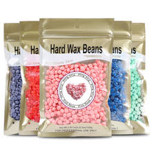 Dehairing Wax Bean 100g Solid Hard Wax Whole Body Hair Removal Wax Therapy Granule Bag Packed In 10 Colors  Wax Beans 2024 - buy cheap