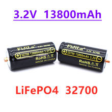 Bateria recarregável original de 32700 13800mah, 3.2v lifepo4, bateria profissional de lítio, ferro, fosfato, com parafuso 2024 - compre barato